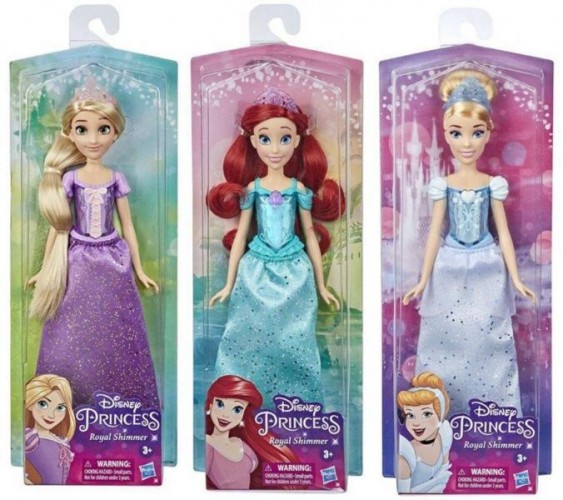 BAMBOLA PRINCESS DISNEY 3 ASS
