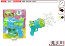 CARTELLA PISTOLA BOLLE SAPONE BLASTER