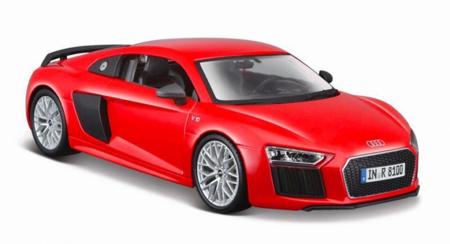 SCATOLA AUTO AUDI R-8 V10 PLUS 124
