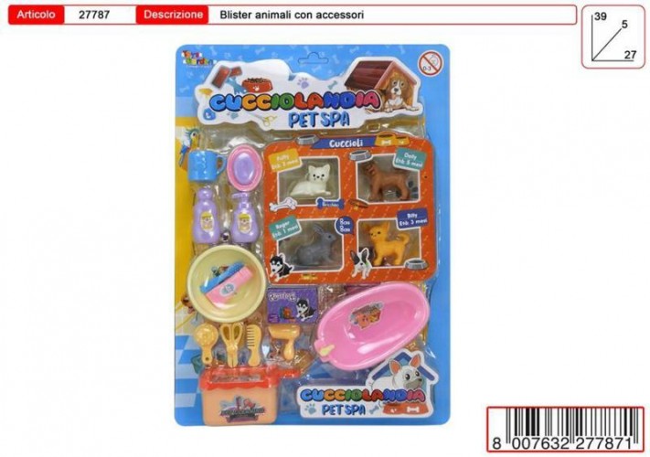 CARTELLA CUCCIOLANDIA PET SPA