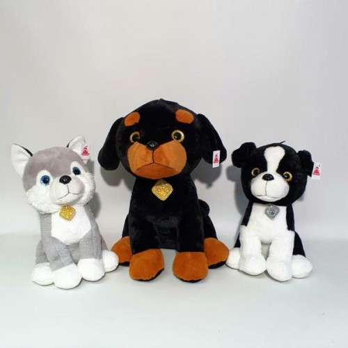 PELUCHE CANE 3 ASS CM60