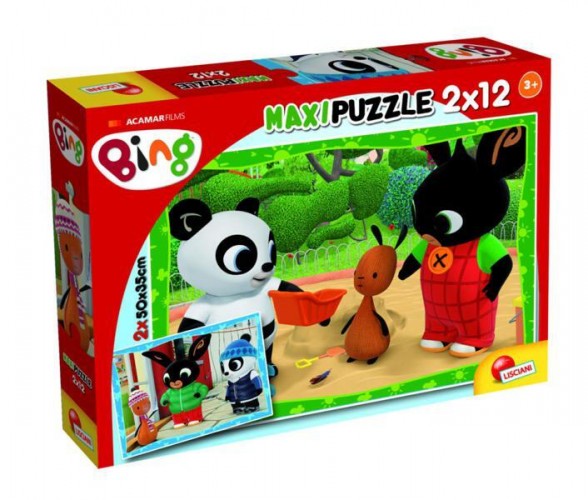 SCATOLA BING PUZZLE SUPER MAXI 2X12 PZ
