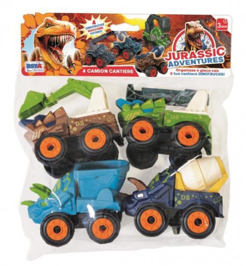 BUSTA 4 CAMION CANTIERE JURASSIC