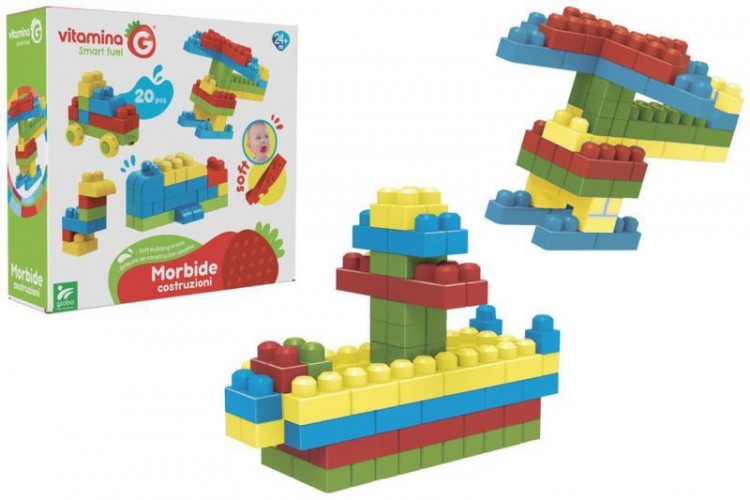 SCATOLA COSTRUZIONI MORBIDE 20 PZ