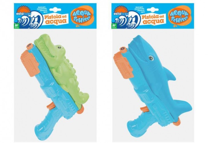 PISTOLA ACQUA ANIMALI 3 ASS CM32