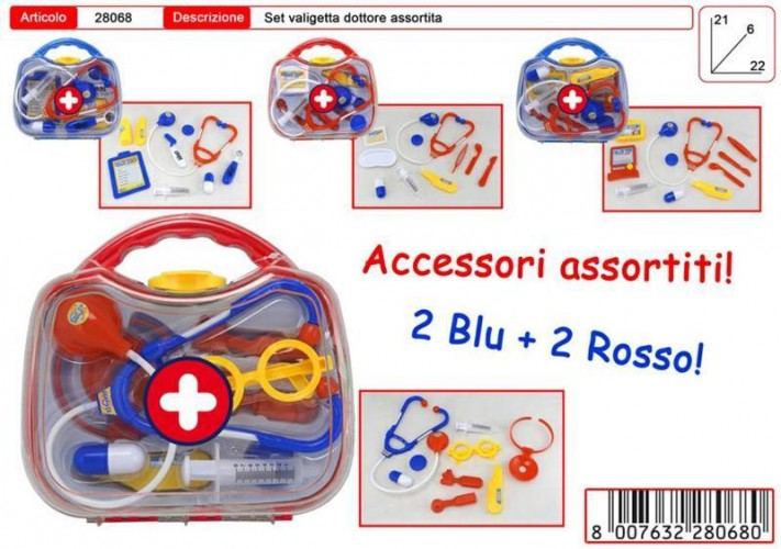 VALIGIA DOTTORE TRASPARENTE