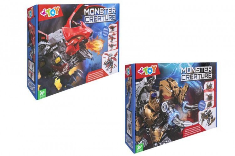 SCATOLA MONSTER CREATURE CAMMINANTE 2ASS