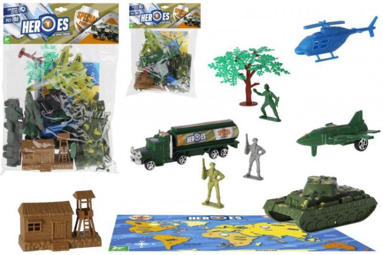 BUSTA SOLDATI HEROES PCS 30