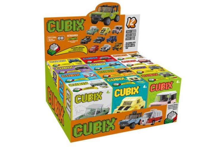 SCATOLA COSTRUZIONI CUBIX AUTO COMPATIBILE