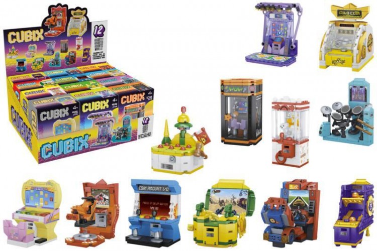 SCATOLA COSTRUZIONI VIDEOGIOCHI ARCADE 12ASS