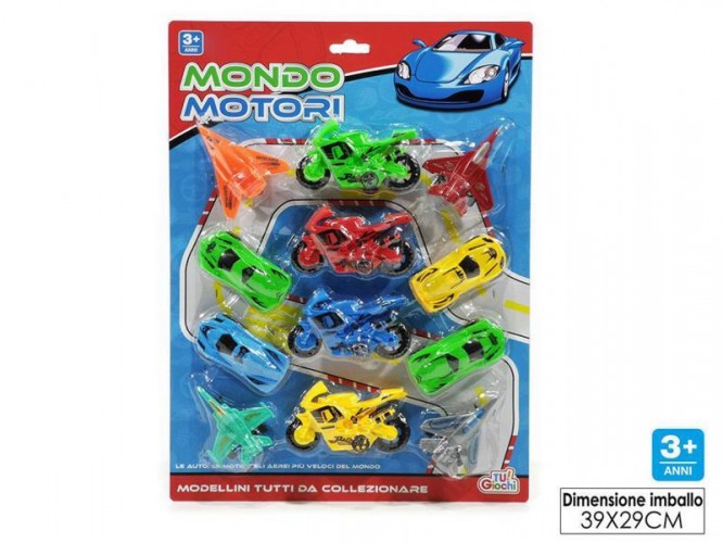CARTELLA MONDO DEI MOTORI PZ 12