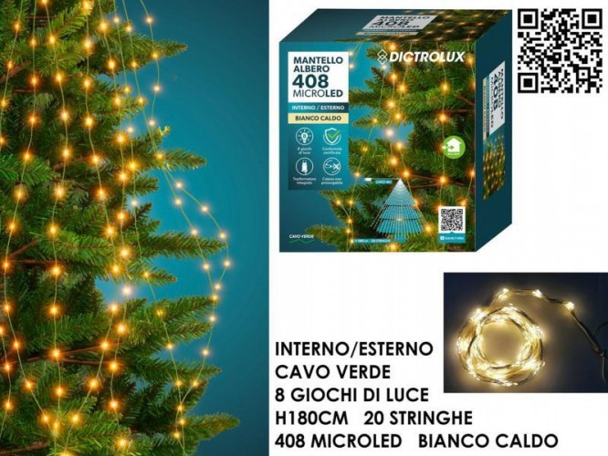 SCATOLA 408 MICRO LED MANTELLO