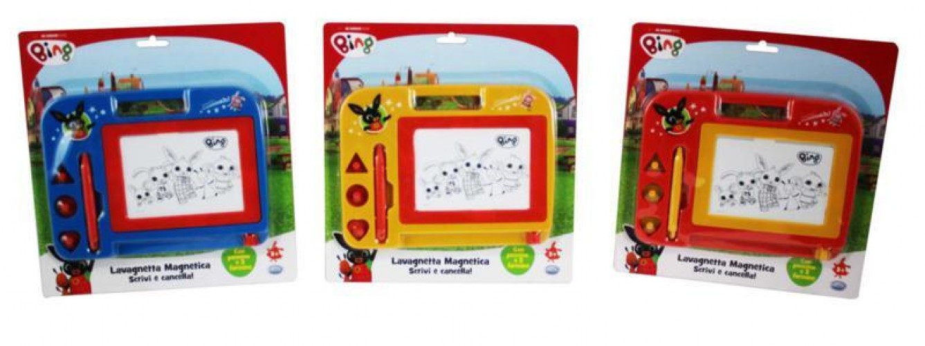 BLISTER LAVAGNETTA MAGNETICA BING