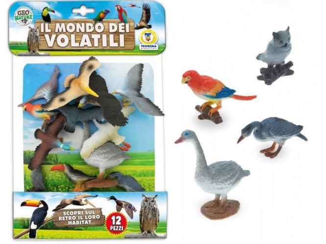 BUSTA IL MONDO DEI VOLATILI