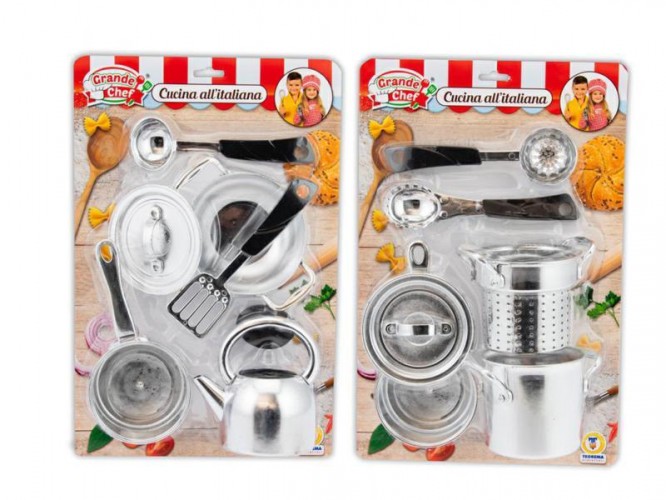 CARTELLA PENTOLE CUCINA ITALIANA 2 ASS