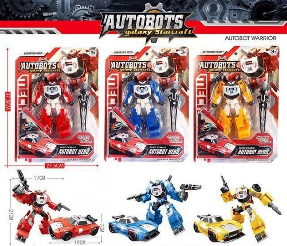 CARTELLA TRASFORMER AUTOBOTS 3 ASS