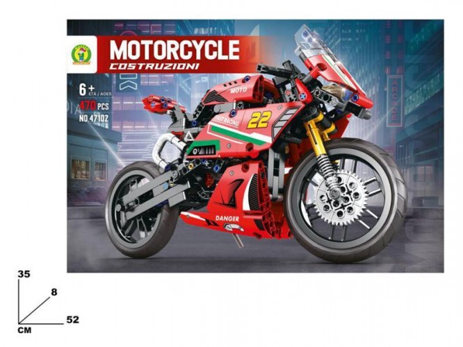 SCATOLA COSTRUZIONI TECHNIQUE MOTO 470 PZ