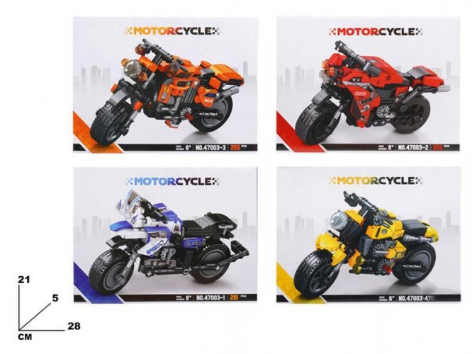 SCATOLA COSTRUZIONI MOTORCYCLE 4 ASS