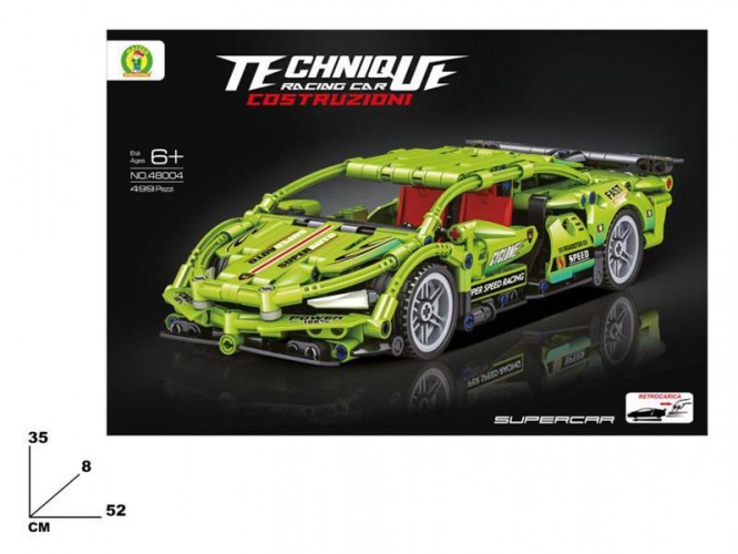 SCATOLA COSTRUZIONI TECHNIQUE VERDE 499 PZ