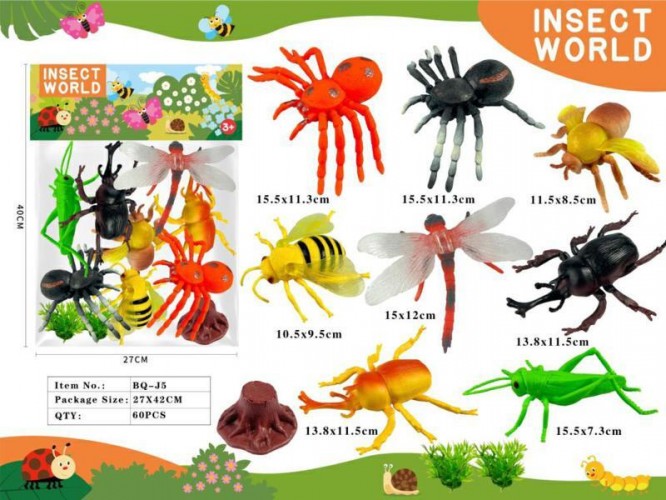 BUSTA INSETTI INSECT WORD