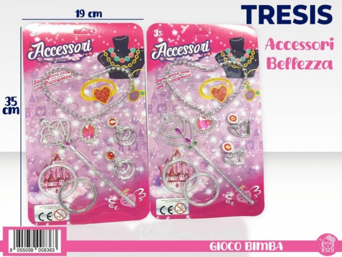 CARTELLA ACCESSORI BELLEZZA GIOIELLI
