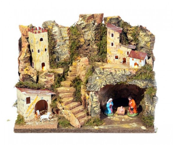 PRESEPE CM20X16 ILLUMINATO