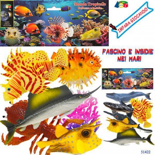 BUSTA PESCI MONDO TROPICALE 02 ASS