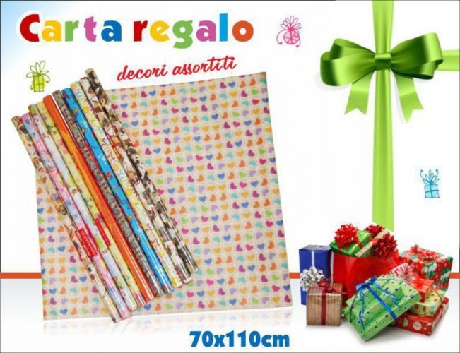 CARTA REGALO PZ 2 CM 70X110