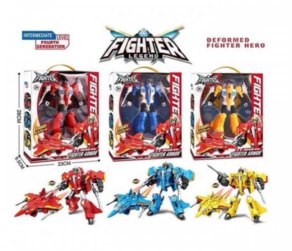 SCATOLA TRASFORMER FIGHTER 3 ASS
