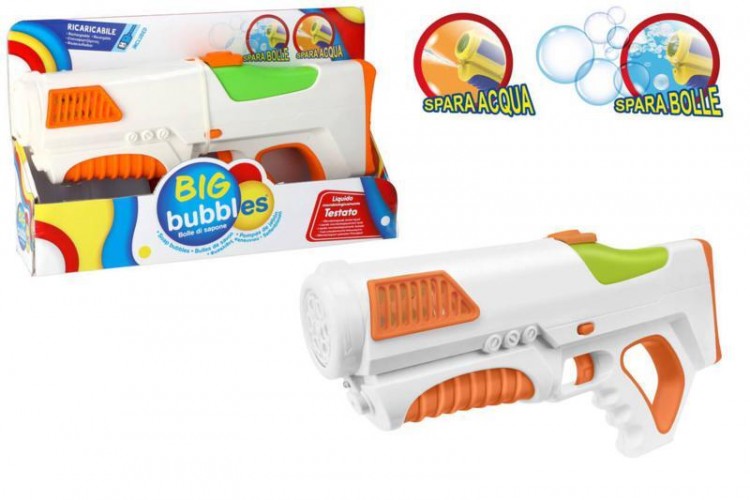 SCATOLA PISTOLA BOLLE/ACQUA USB