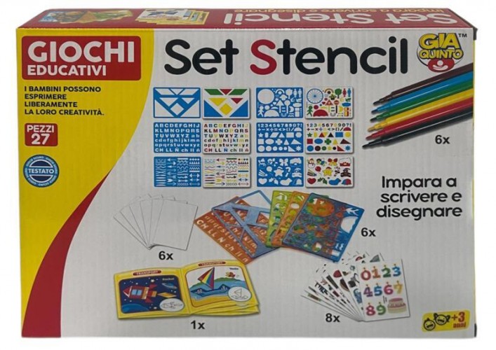 SCATOLA SET STENCIL