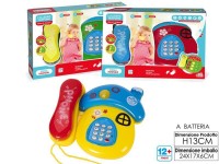 SCATOLA ALLEGRO TELEFONO LUCI E SUONI 03 ASS