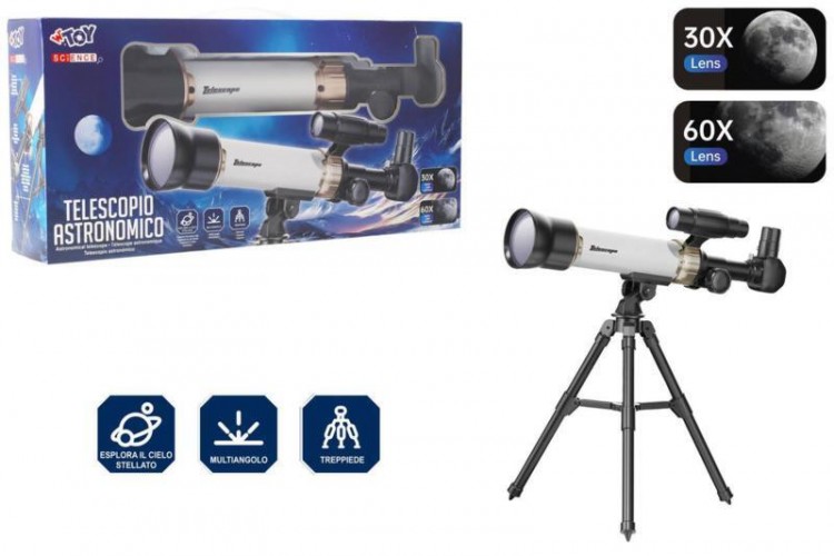 SCATOLA TELESCOPIO ASTRONOMICO