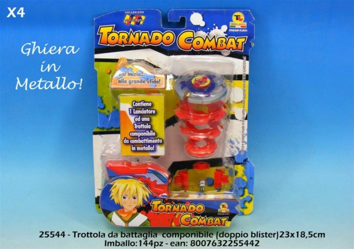 CARTELLA TROTTOLA TORNADO COMBAT