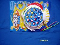 CARTELLA GIOCO PESCA FORMA PESCE