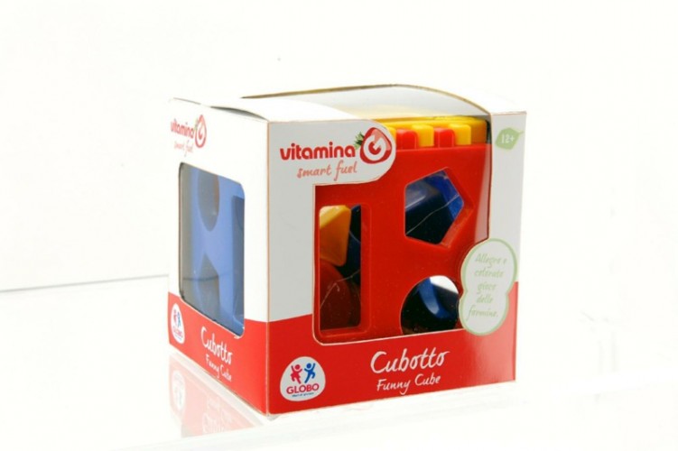 SCATOLA CUBOTTO GIOCO DELLE FORMINE