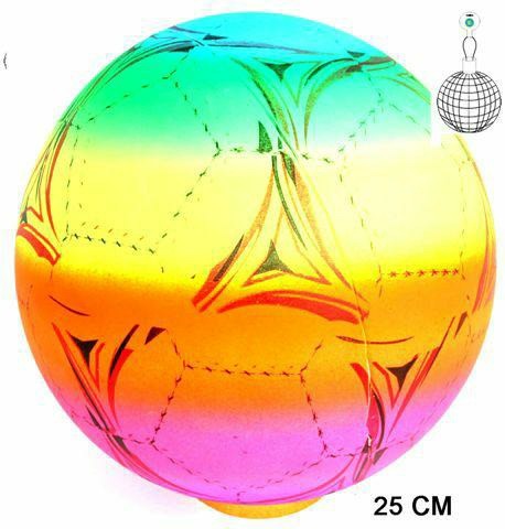 PALLONE PLASTICA CALCIO FLUORESCENTE D25