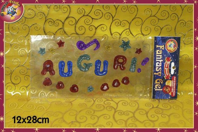 GEL STICKER AUGURI