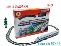 SCATOLA TRENINO FRECCIA BIANCA