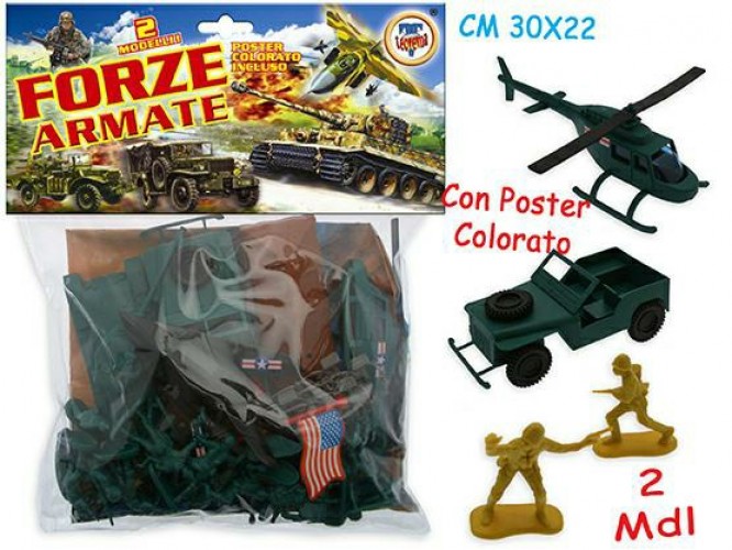 BUSTA FORZE ARMATE C/POSTER