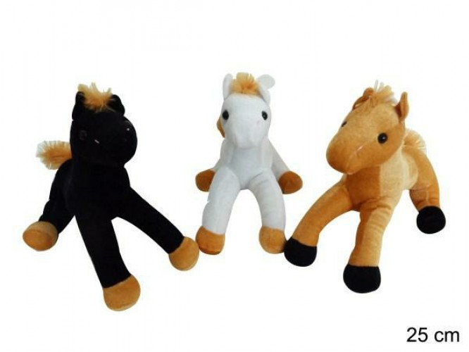 PELUCHE CAVALLO CM 25
