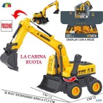DISPLAY ESCAVATORE ROTANTE CON RUOTE