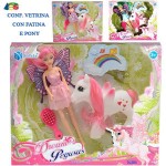 SCATOLA BAMBOLA FATINA CON PONY DREAM PEGASUS