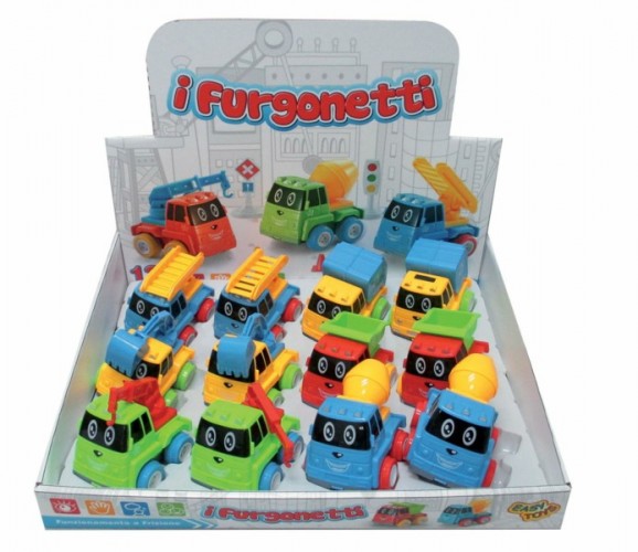 DISPLAY 12 MEZZI LAVORO I FURGONETTI
