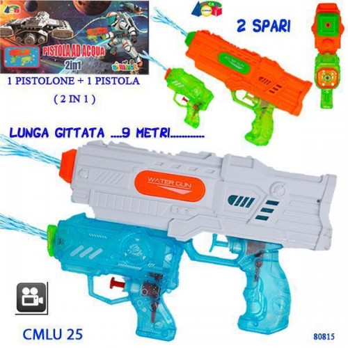 PISTOLA ACQUA DOPPIA 2 IN 1