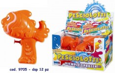 PISTOLA ACQUA PESCE ROSSO